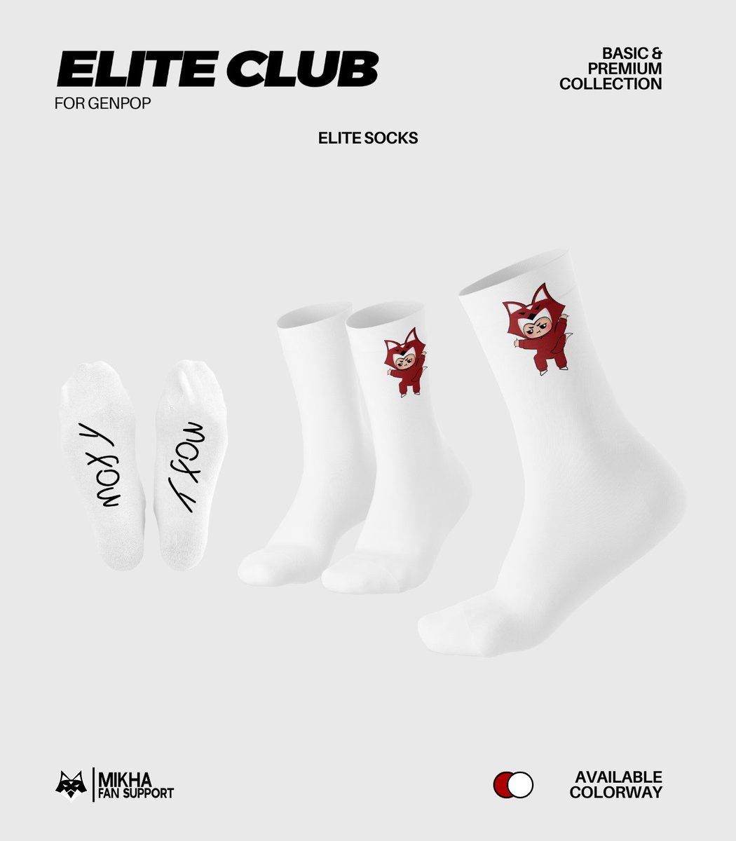 mikhalitesfs's tweet image. [Elite Club - Genpop and Angels Exclusive Socks Designs]

#EliteClubMerch
#AllForM
#MIKHAfiedtilBINIfied
#MikhFS_Merch