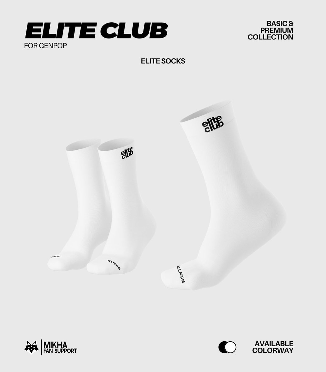 mikhalitesfs's tweet image. [Elite Club - Genpop and Angels Exclusive Socks Designs]

#EliteClubMerch
#AllForM
#MIKHAfiedtilBINIfied
#MikhFS_Merch