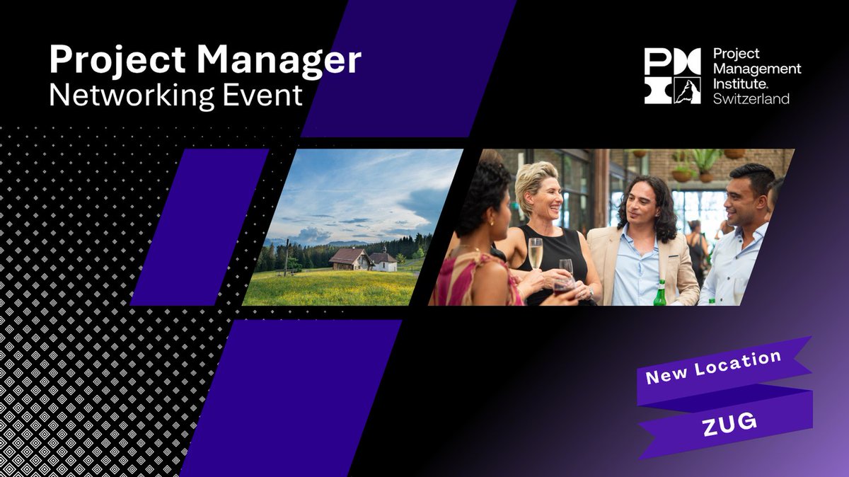 Dear Project Managers, Change Makers and Friends,
Would you like to connect over drinks and network with other project managers and like-minded professionals in Zug?
Information and registration
pmi-switzerland.ch/events/events-…
#Events #PMI #PMISwitzerland #Zug #Community