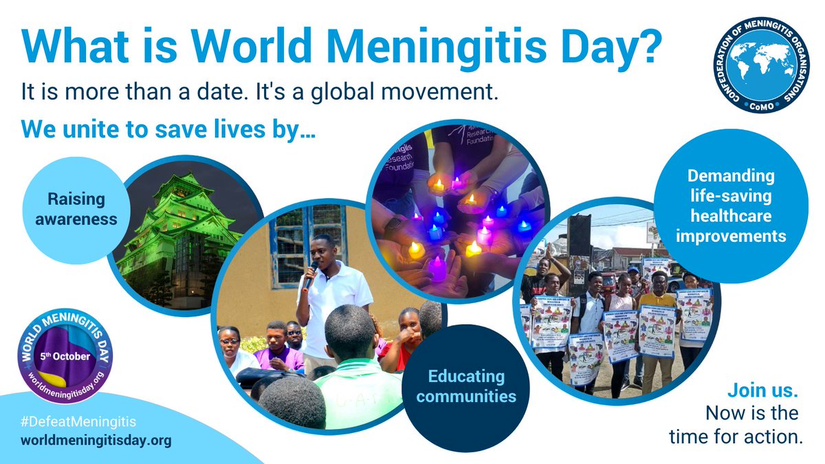 NHSSW's tweet photo. Know the signs of Meningitis this #WorldMeningitisDay. 

Symptoms include: 
Fever and/or vomiting
Stiff neck
Avoiding bright light
Sleepy/difficult to wake
Muscle, joint and/or limb pain
Seizures
Rash
Confusion
Cold hands and feet
Severe headache

Click the images for more info. https://t.co/yFmViQQDaK
