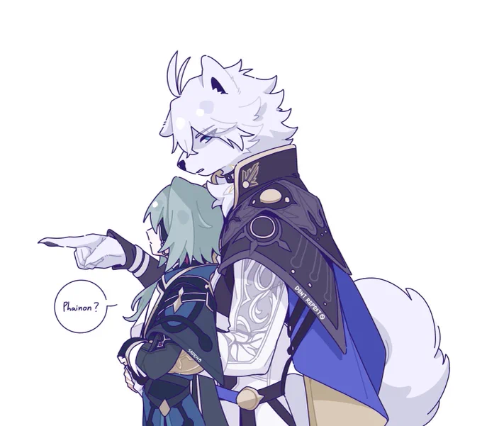 Beware the dog #phainaxa #ファイアナ