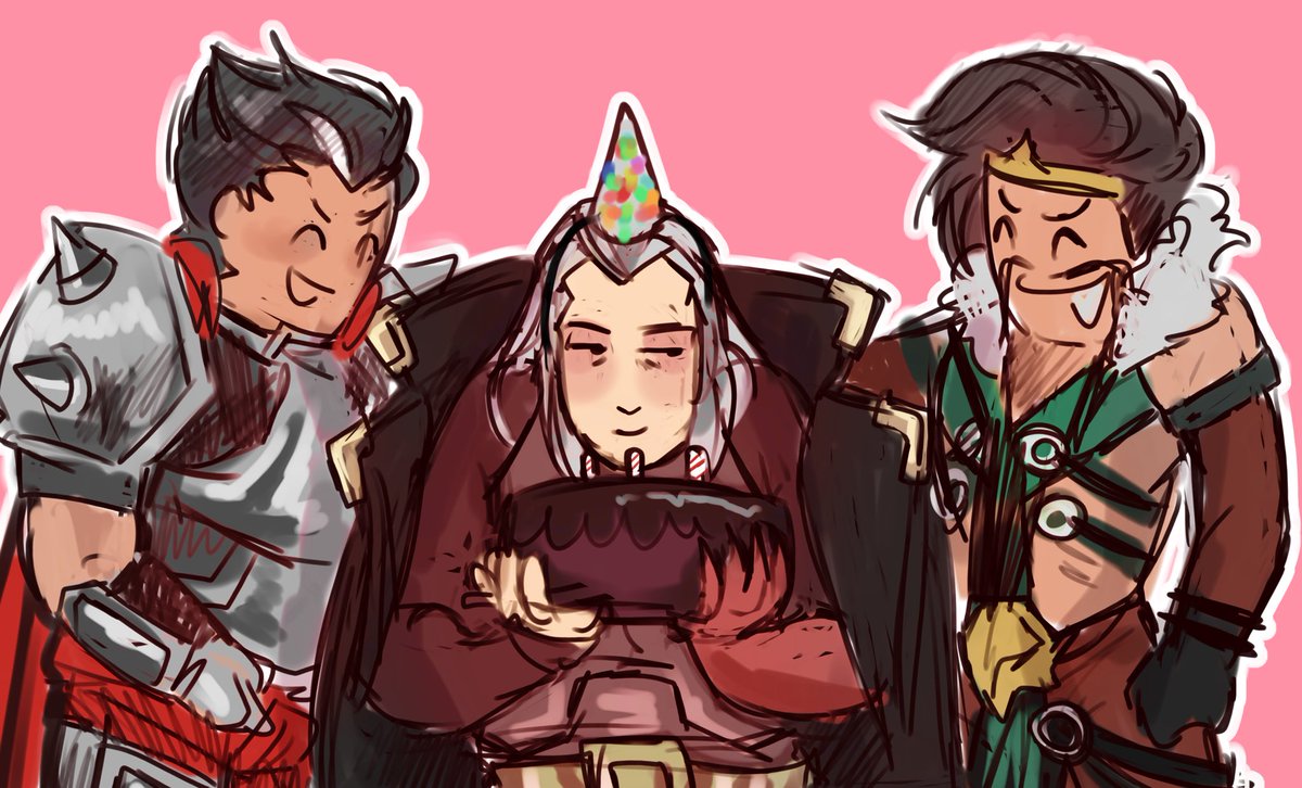 It's October 5, so... Happy Birthday Swain.
#swain #darius #draven #leagueoflegends