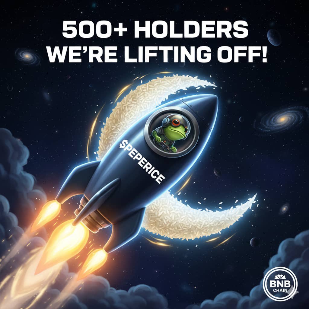 peperice_bnb's tweet photo. Hurray 🎉 
We have achieved more 500 holders in less than 24hrs 

What a milestone . $1 is not far from us https://t.co/P89rRx666R