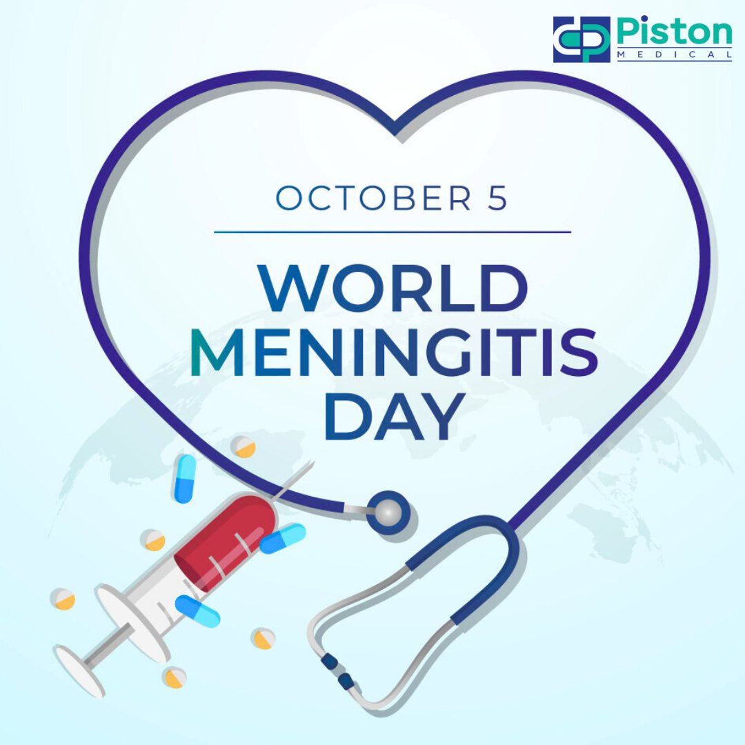 PistonMedical's tweet image. Today we mark World Meningitis Day.
Early detection, vaccination, and awareness can save lives.
Together, let’s build a world free from meningitis. 🌍
#WorldMeningitisDay #PistonMedical #HealthcareForAll