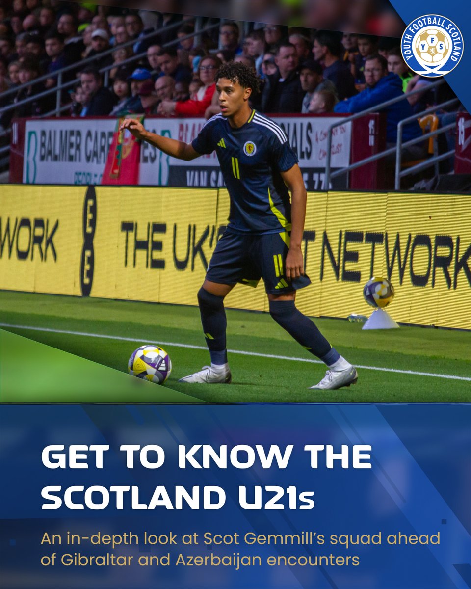 𝗙𝗘𝗔𝗧𝗨𝗥𝗘 ✍️

Scot Gemmill has chosen his squad to face Gibraltar and Azerbaijan in the UEFA U21 Euro Qualifying. Get to know the players involved.

<a href="/LauraNicolson_1/">Laura Nicolson</a> 𝗿𝗲𝗽𝗼𝗿𝘁𝘀 ▶️ yfs.news/scou21sfeature…