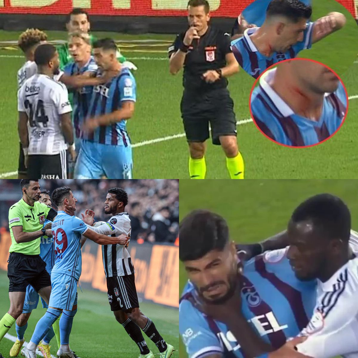 AYARINI BOZDUĞUN KANTAR, GÜN GELİR SENİ DE TARTAR!

Aynı pozisyonu bizim maçlarda yapmıştınız ve KIRMIZI KART görmemiştiniz. 

Ne ekersen onu biçersin. Her zaman adaletli olmak zorundasınız. <a href="/Besiktas/">Beşiktaş JK</a>