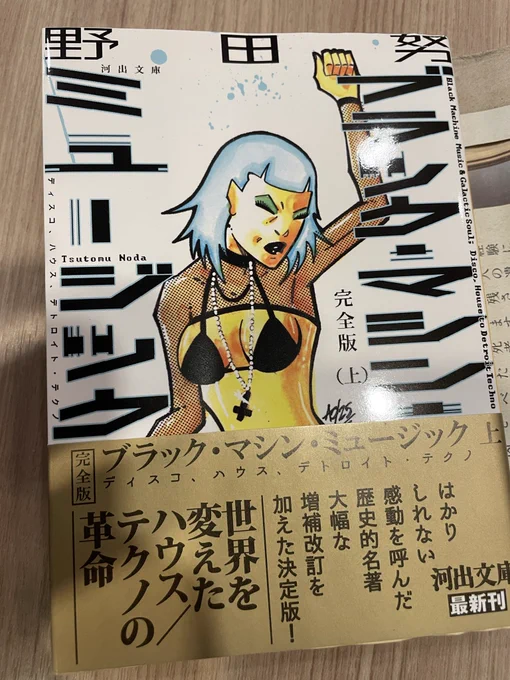 『ブラック・マシン・ミュージック』読み始めたのだが、頭が沸騰するくらい面白いので、クラブミュージックや(音楽ジャンル的に)アンダーグラウンドなものが好きな方はぜひなのだ……!

この手の本で、ページを捲る手が止まらないってあるんだ…… 