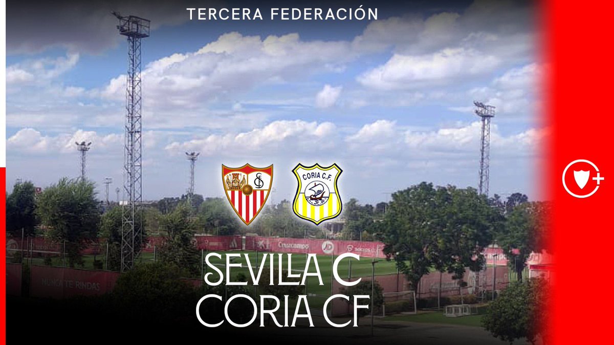 CanteraSFC's tweet image. 📡​ Ya 𝐸𝑁 𝐷𝐼𝑅𝐸𝐶𝑇𝑂 en 𝗦𝗲𝘃𝗶𝗹𝗹𝗮 𝗙𝗖+ el partido del #SevillaFCC ante el @Coria_CF. ⚪​🔴​

▶️ Incluido en la suscripción (APP, SmartTVs y web) 👉 sevillafc.es/sevilla-fc-ott…

➕ Disponible en PPV 👉 sevillafc.es/sevillafc/subs…

#CanteraSevillaFC