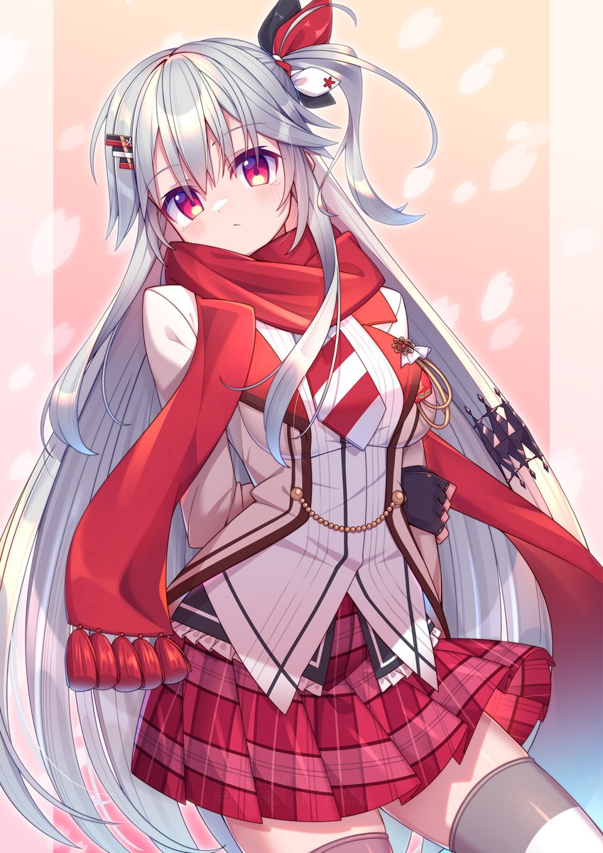 クリア記念に不知火祈ちゃん #花咲ワークスプリング」|まてのイラスト クリア記念に不知火祈ちゃん #花咲ワークスプリング」|まてのイラスト