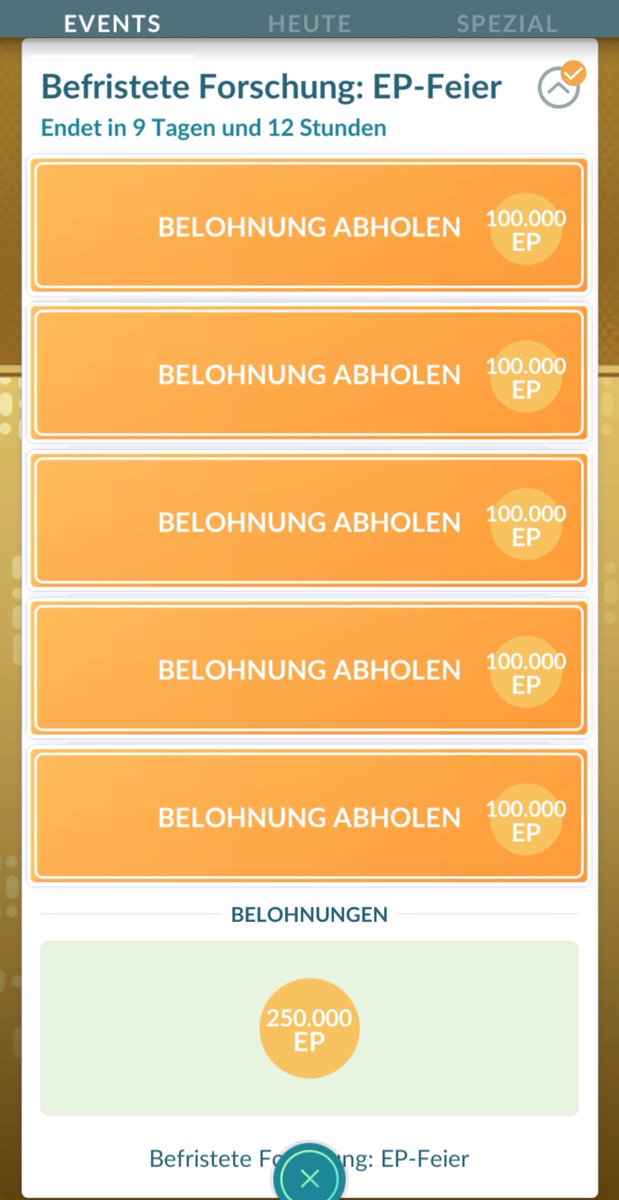 MoseMich1507's tweet photo. Finally done ✅🥳 #xpcelebration #ep-feier #befristeteforschung #grind #level80 #communityambassador #pokemongo @PokemonGOdeu https://t.co/asqp9QIJP5