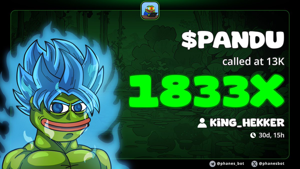 king_hekker's tweet image. Gave u 868x on $pandu if u aped when i posted on X and my channel. Private made over 1800x. 

#SOL