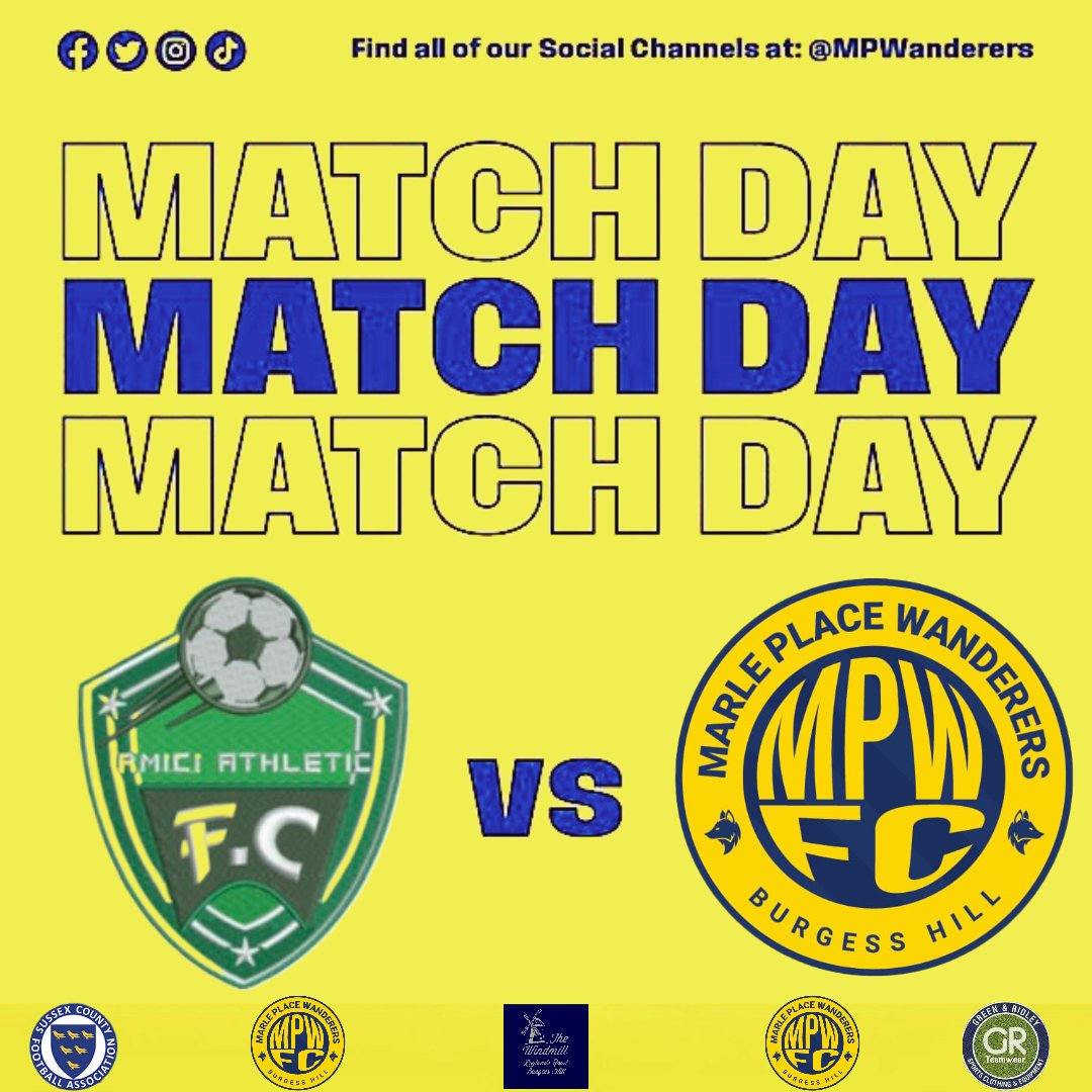 VETS MATCHDAY 💛💙

Our veterans side are in action this afternoon as they take on Amici Athletic Vets in Division 3 of the mid Sussex Vets league