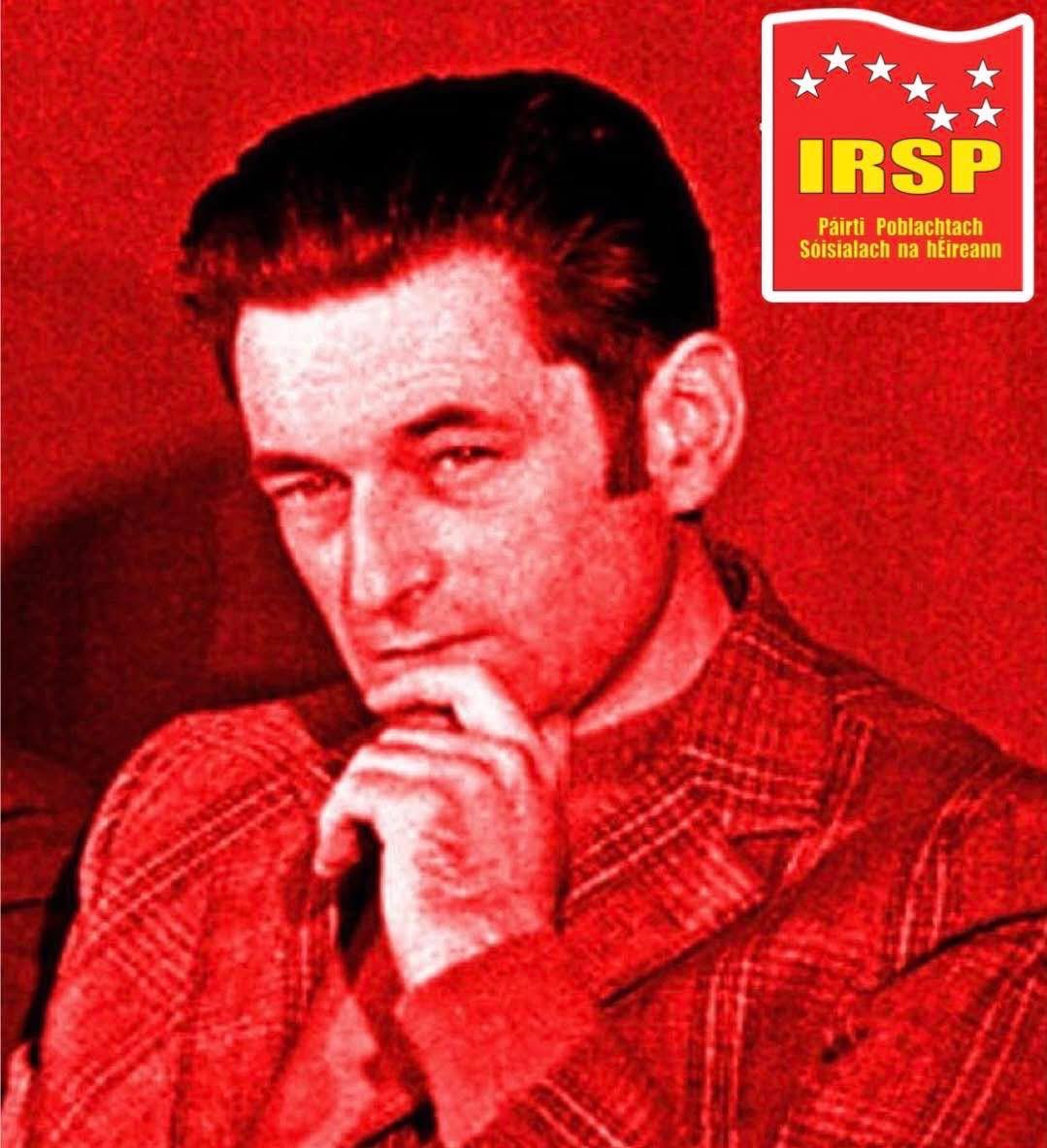 Today marks the 48th anniversary of the death of the movements founder, Seamus Costello, who was killed by counter revolutionaries on the 5th Of October 1977.

Seamus worked tirelessly in his hometown of Wicklow and all over Ireland to improve conditions for the working class, at