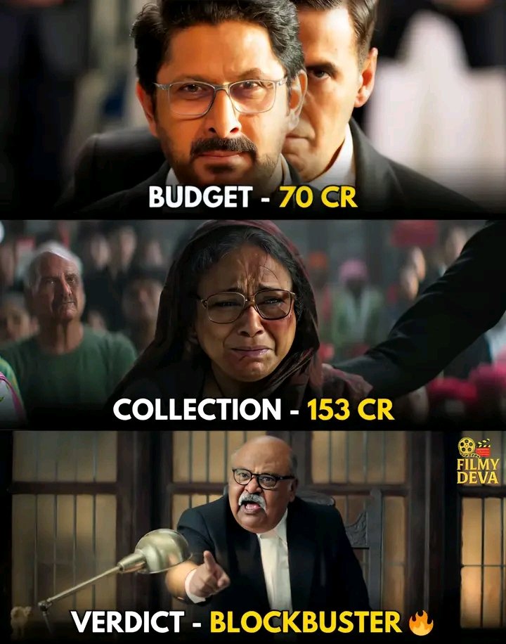 Gaurav_HRX's tweet image. #JollyLLB3 Becomes Blockbuster 🔥 congratulations to all #AkshayKumar fans !!!!
