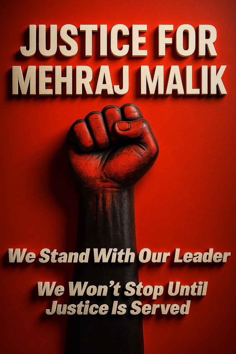 aqibk0ka's tweet photo. Stand tall, stand united
Justice for our leader Mehraj Malik
#JusticeForMLAMehrajMalik
#WeStandWithMehrajMalik
#SupportOurLeader
#doda52 #doda #jammukashmir #JammuAndKashmir https://t.co/HuWqQoTDyK