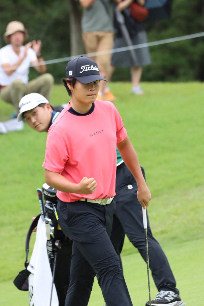 vtcgolf's tweet photo. #バンテリン東海クラシック2025 ⛳️
 #下家秀琉 が通算17アンダーで
見事ツアー初優勝🏆
本日1イーグル7バーディー2ボギー、
64ストロークの大爆発✨

 #興和  #バンテリン  #東海テレビ 
 #東海ラジオ https://t.co/bw7Cjt4rX7