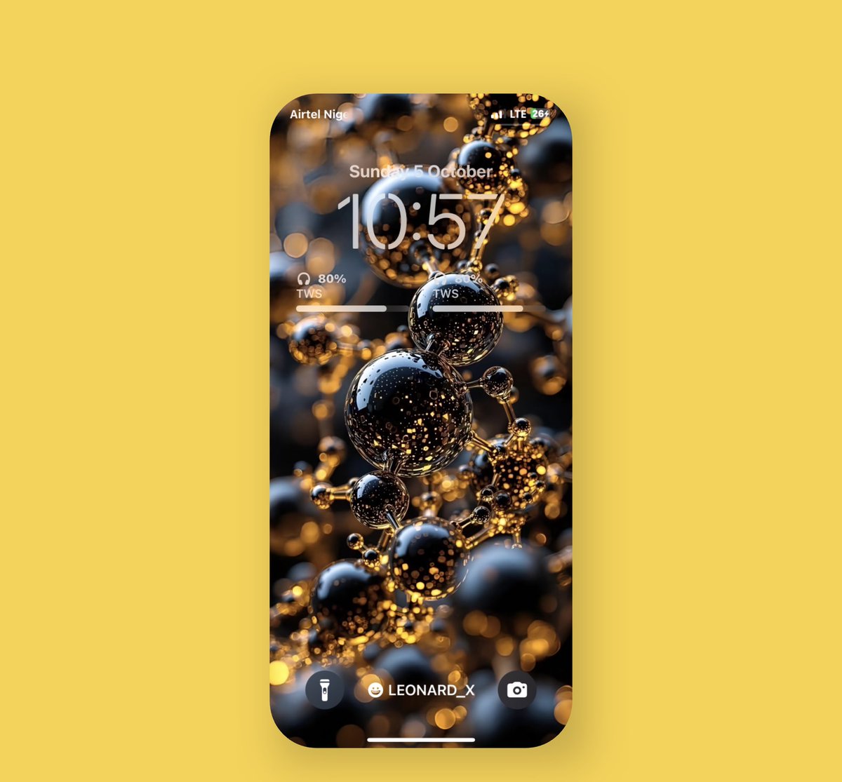 Leonard18_X's tweet image. &quot;Mesmerizing molecular art on my lock screen! ✨ #ScienceArt #TechVibes&quot;
Load in 4k