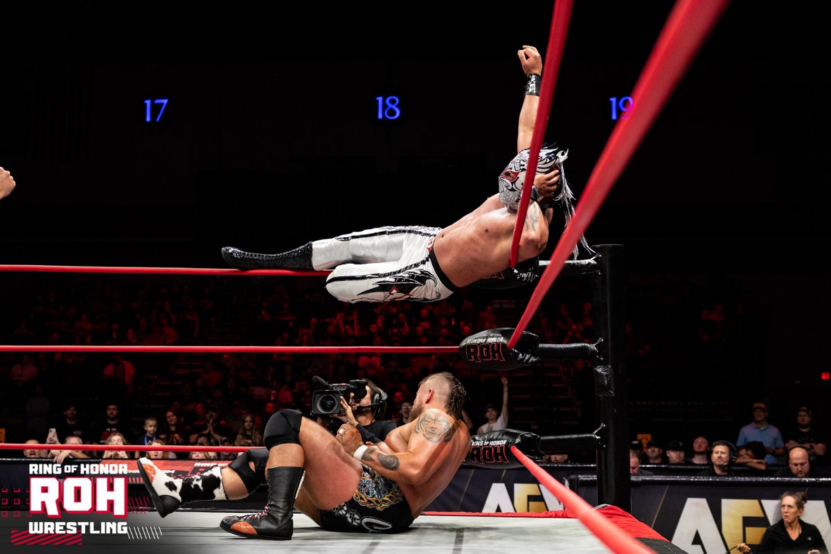 ringofhonor's tweet image. .@BEEFTCB’s ROH return didn’t go as planned, as @DRALISTICO_LFI of LFI proved too dominant and walked away victorious!

WatchROH.com