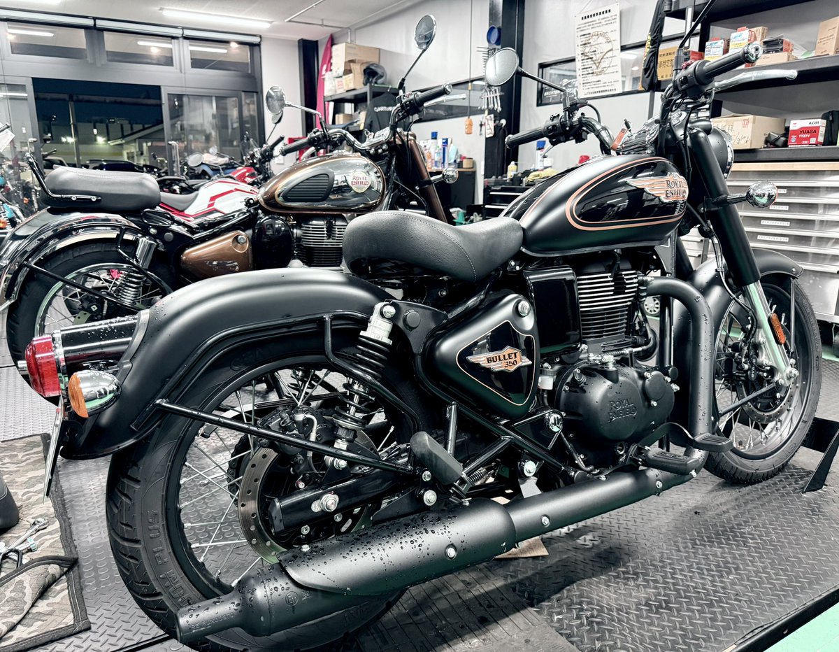 BULLET350シングルシート化計画?‍♀️ シートフレームを外して 