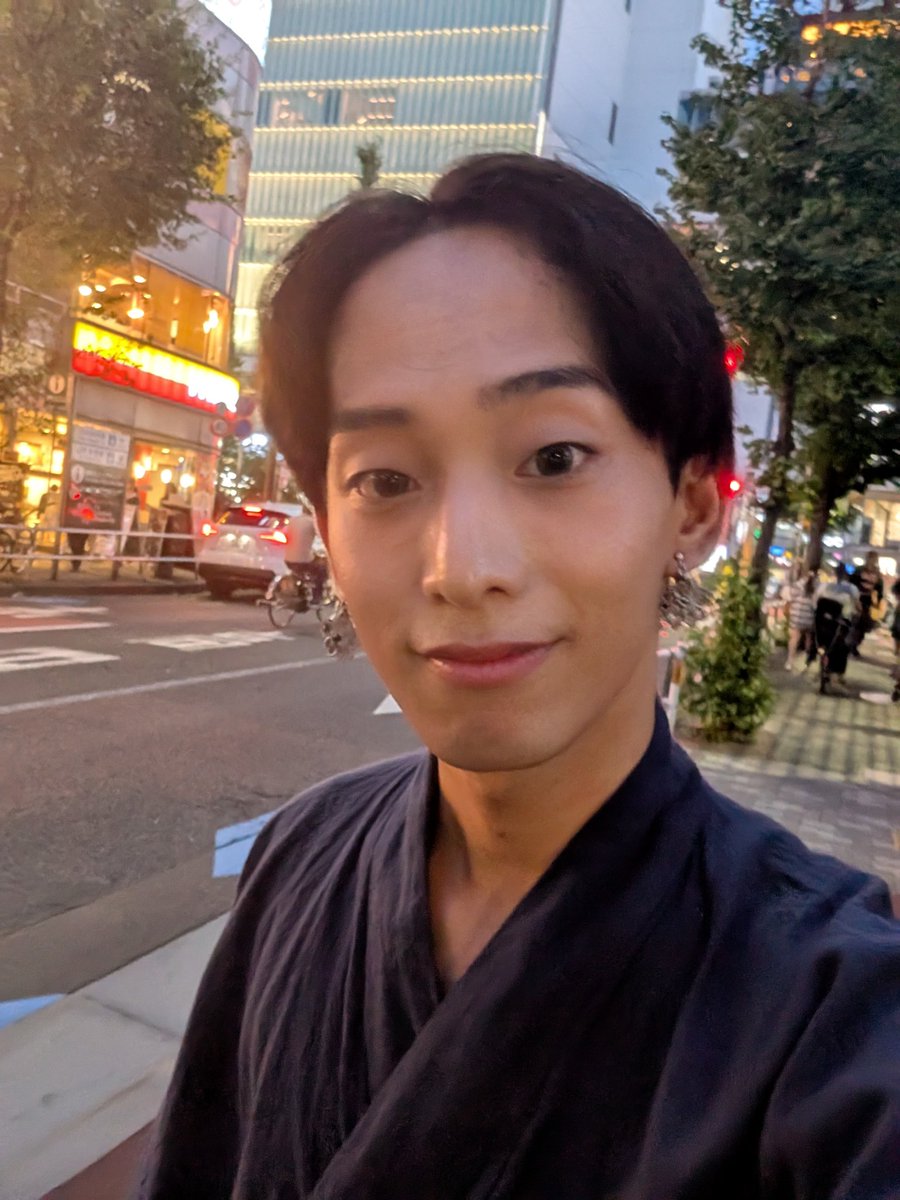 今年の浴衣着た時の！！
はたらいてくるー