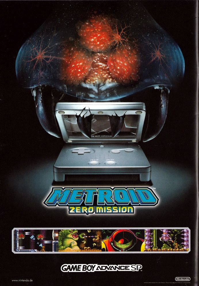 Metroid: Zero Mission / Print ad / Nintendo / 2004