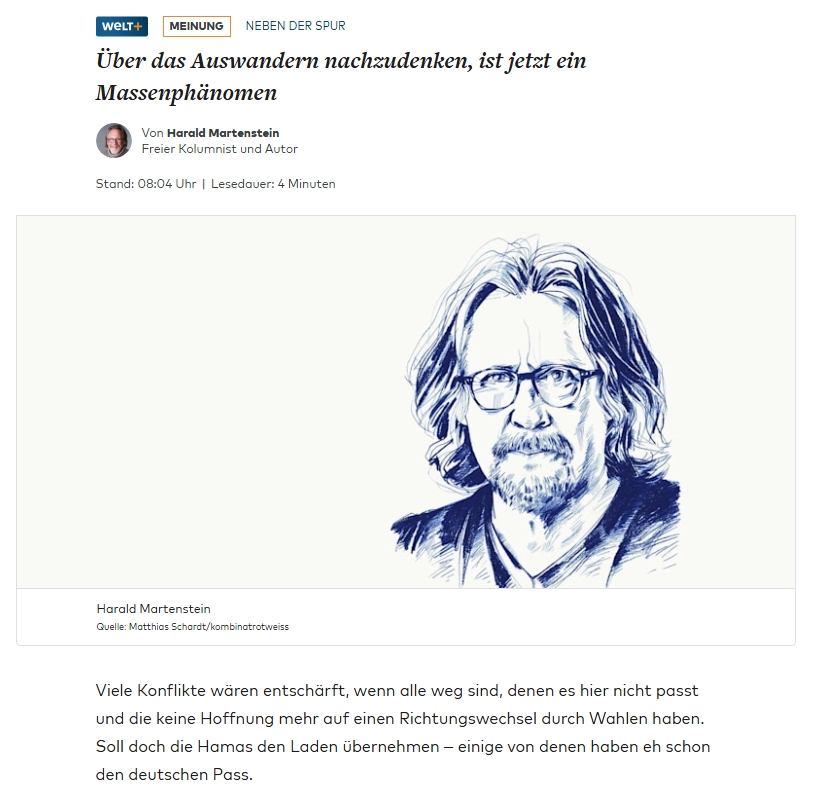 Harald Martenstein bringt es auf den Punkt: Deutschland geht nicht an Krisen zugrunde, sondern an seinem Perfektionismus.

➡️ Statt einfache Lösungen zuzulassen („keep it simple and stupid“), regeln wir jedes Fitzelchen bis zur Absurdität.

➡️ Riester-Rente? Zu kompliziert.