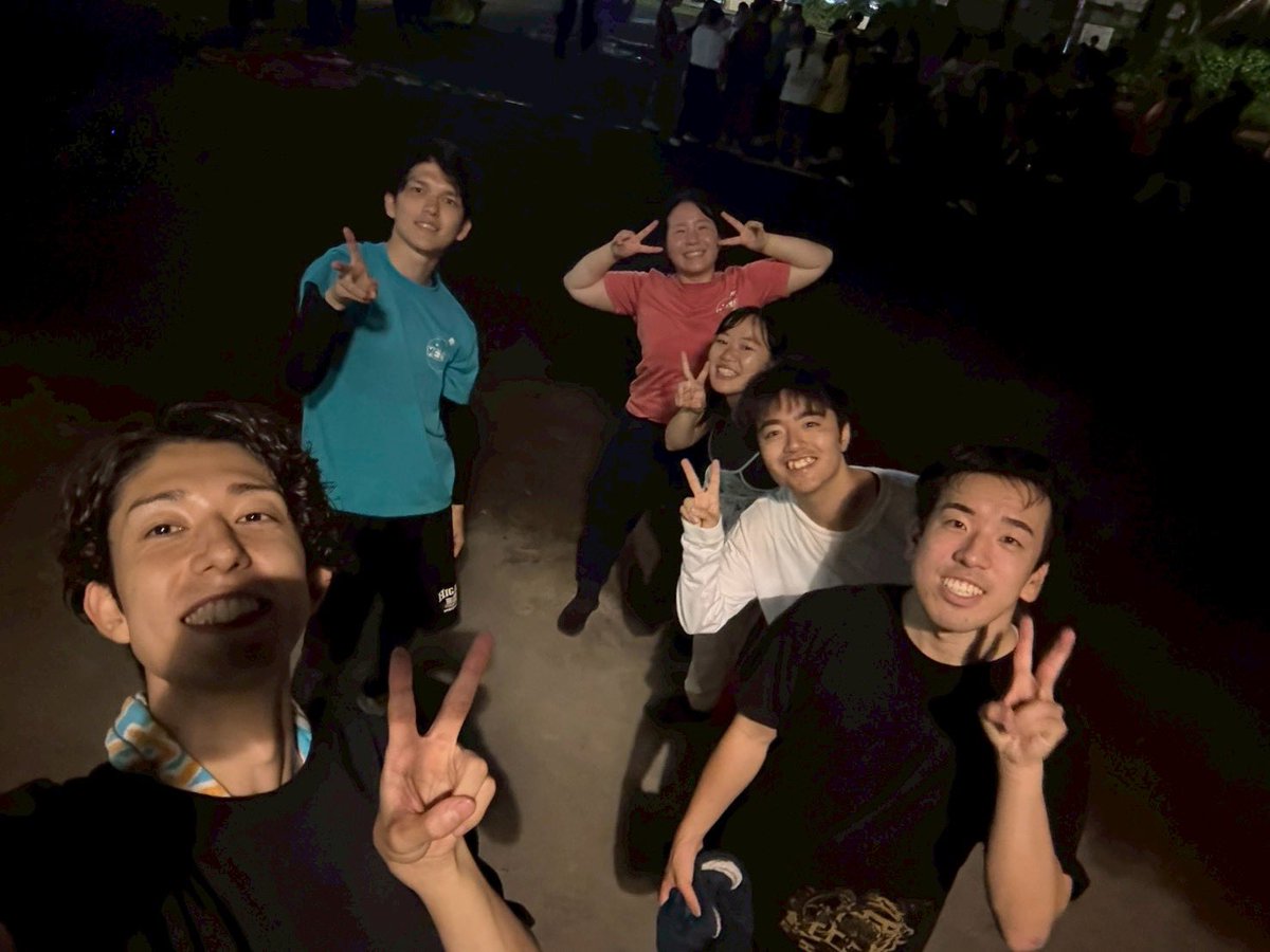 meito18th's tweet photo. こんばんは！
18代目鳴踊です！
昨日(10/4)より「顔晴レ!!!」振りの覚え直しが始まりました🙋‍♂️
OPからサビ部分まで行いましたが、久しぶりに踊るメンバーも多くクタクタです😅
振りを覚えるのも大事ですが、体力をつけることも大事だと感じる一日でした！

#18代目鳴踊　#顔晴レ!!!  #バサラカーニバル https://t.co/Fk9RxhyjKJ