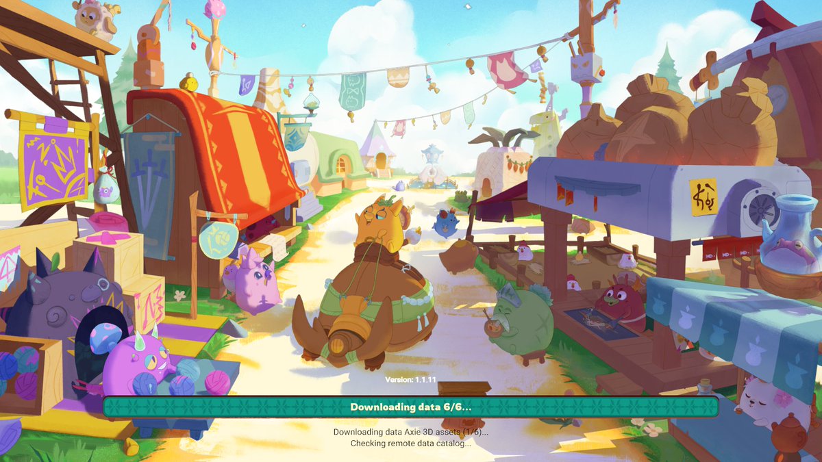 Digikitch's tweet image. Kangen main Axie euy. Mau nyobain Axie Infinity: Homeland. #Web3Gaming