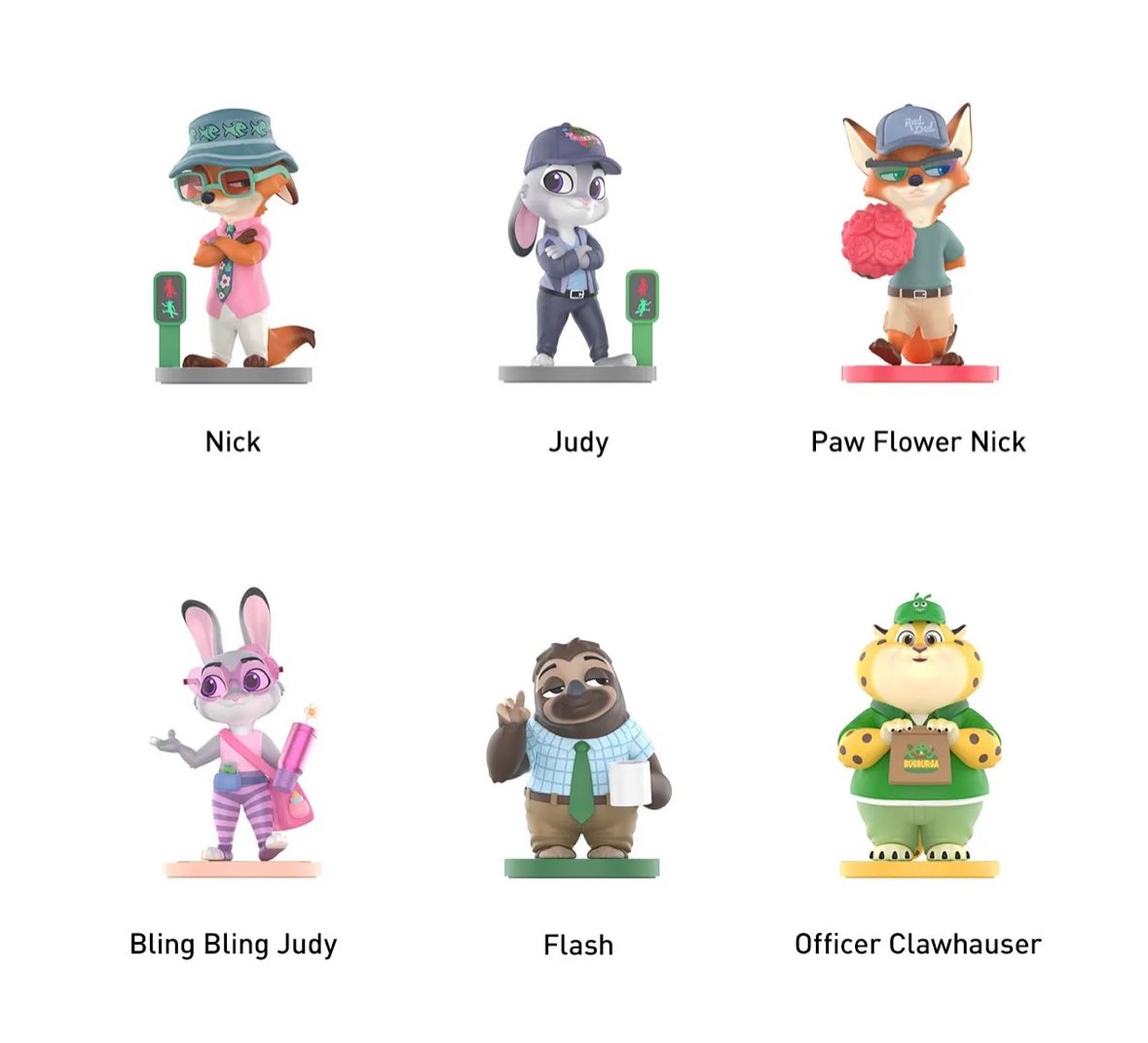 POP MART Disney Zootopia Next Adventure シリーズ 価格:1,760円