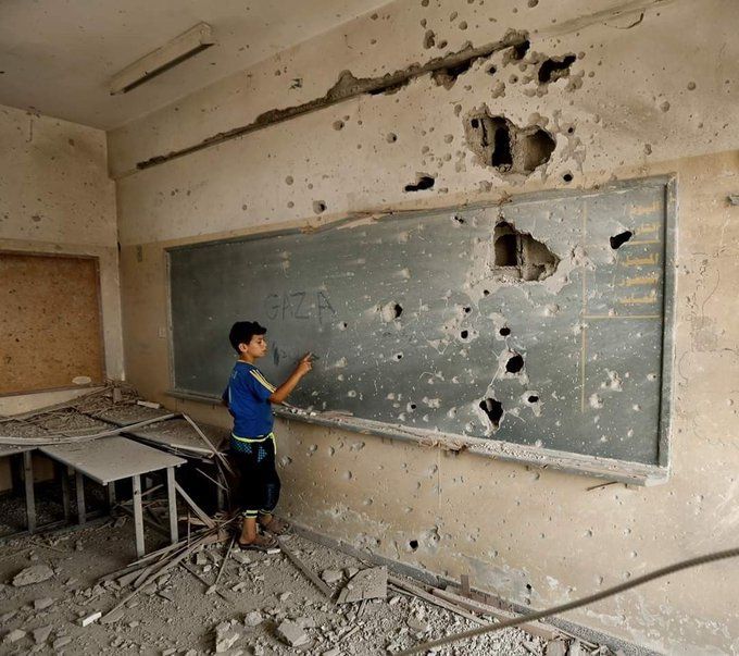 The Palestinian tweet media