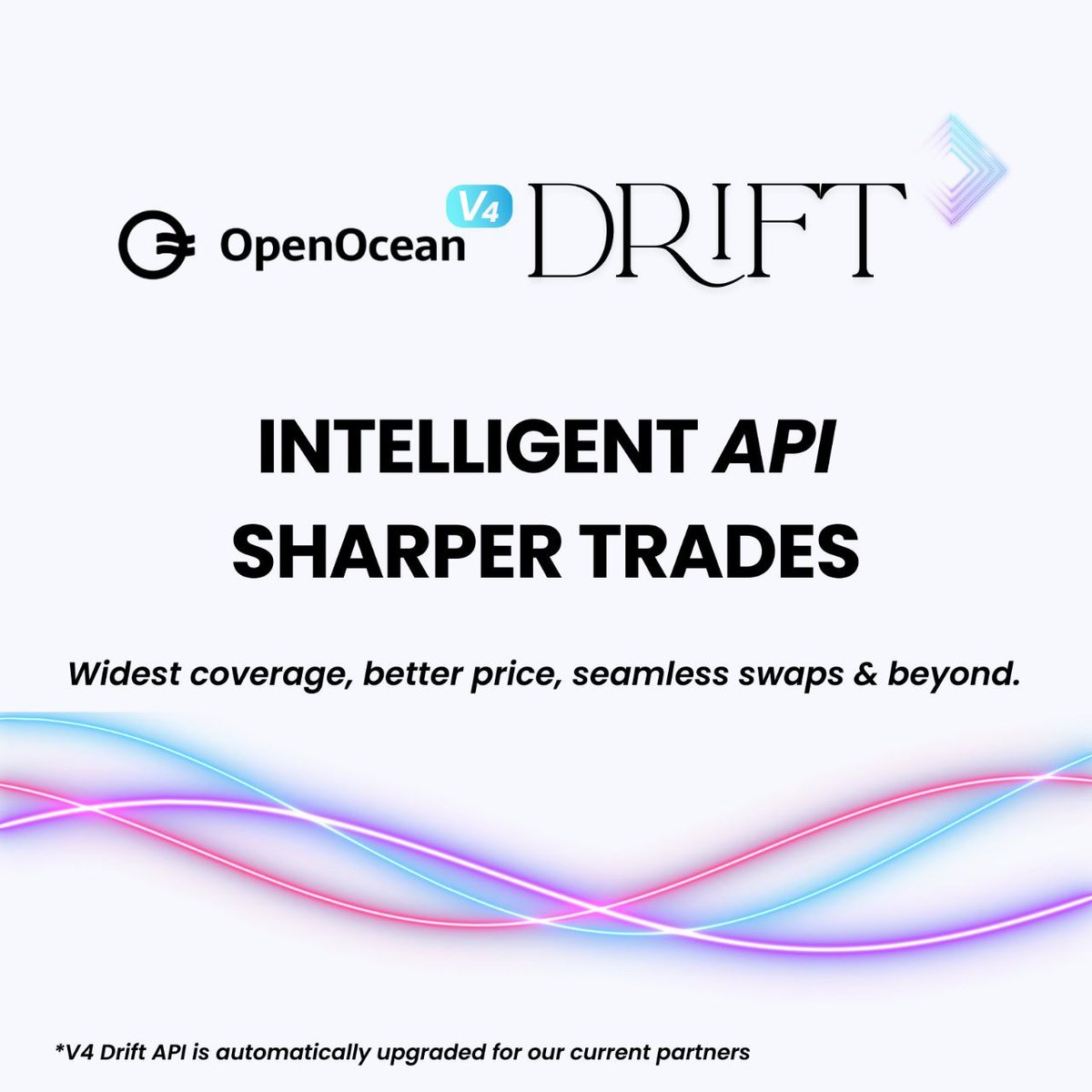 OpenOceanPersia's tweet photo. 📢 آربیتراژگیر ها، #dApp ها و سازندگان #Web3 ، این برای شماست!

با آخرین ارتقای مسیر‌یابی V4 Drift در OpenOcean API، معاملات شما دارای ویژگی‌های زیر خواهد بود:

📌کارایی مسیرهای تقسیم‌شده
📌قیمت‌های بهتر
📌تسویه سریع سواپ‌ ها

👉 https://t.co/qH6TeZgNvT

#Swap #BTC #ETH #BNB $OOE https://t.co/IwtB68ioEG