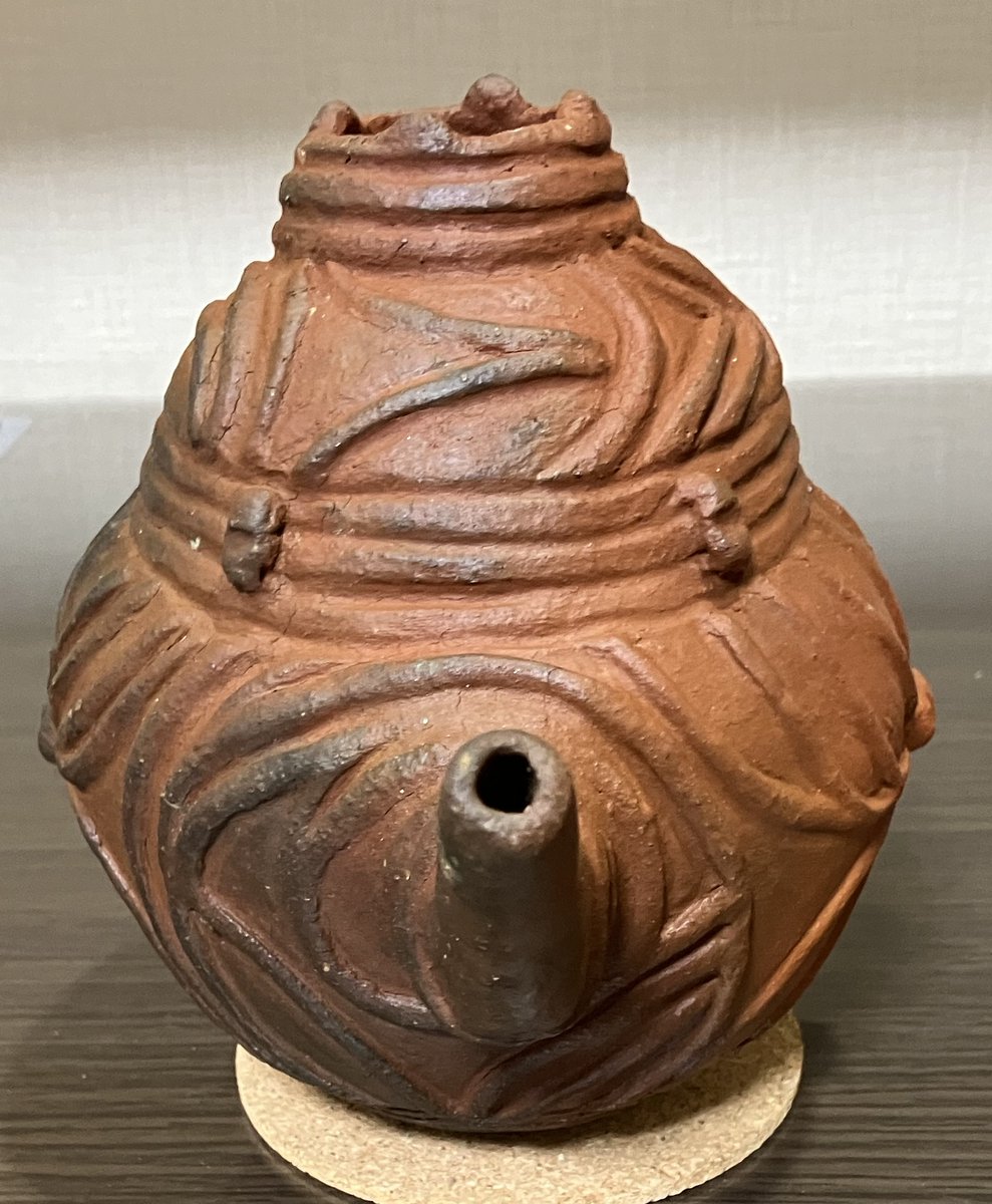 ♥値下げ！　新羅　土器　四耳　壺　レプリカ　骨董　古玩　出土　発掘品 須恵器 四耳壺 – 鶴田 純久の章 お話