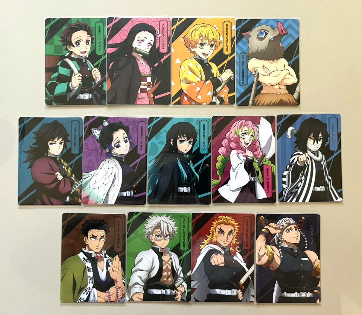 yuyudh's tweet photo. WTS! Demon Slayer merch

1. Card FamilyMart Muzan (80k)
2. CT CGV Tanjiro (27k)
3. 1 set 13 card FM non-demon (110k)
4. Cup FM (sisa yang di foto aja) 12k/pcs

Prefer COD Surabaya atau kirim manual free ongkir (ga ada akun marketplace, tapi totally trusted)

Dom SBY
wtt wts wtb https://t.co/gPyl1Q6E8m