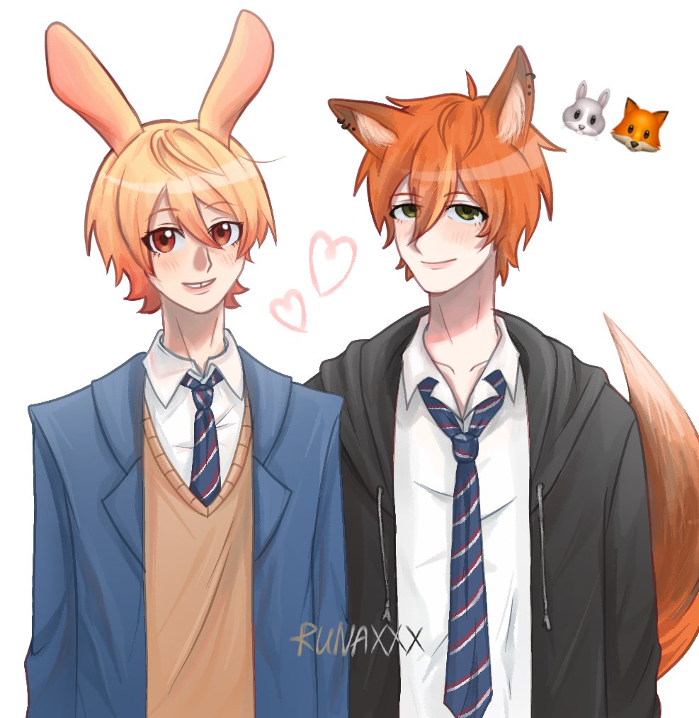 runaxxx44's tweet photo. #akikasa 🐰🦊!!! #prsk_FA https://t.co/CiXeBOSe0E