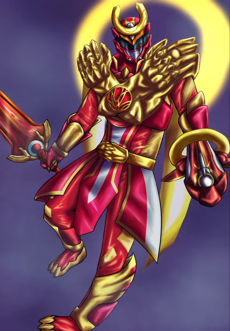 #Gozyuger オルカブースターを併用した ワイルドテガソードゴジュウウルフ