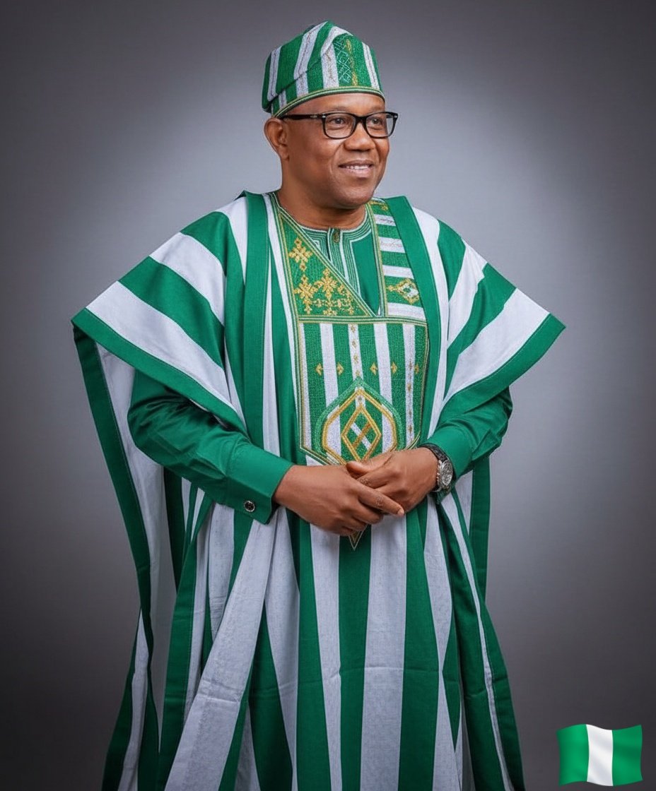 THE ONLY MAN THAT CAN GIVE US A NEW NIGERIA 🇳🇬.

IT IS PETER OBI OR PETER OBI.

A NEW NIGERIA IS POSSIBLE.