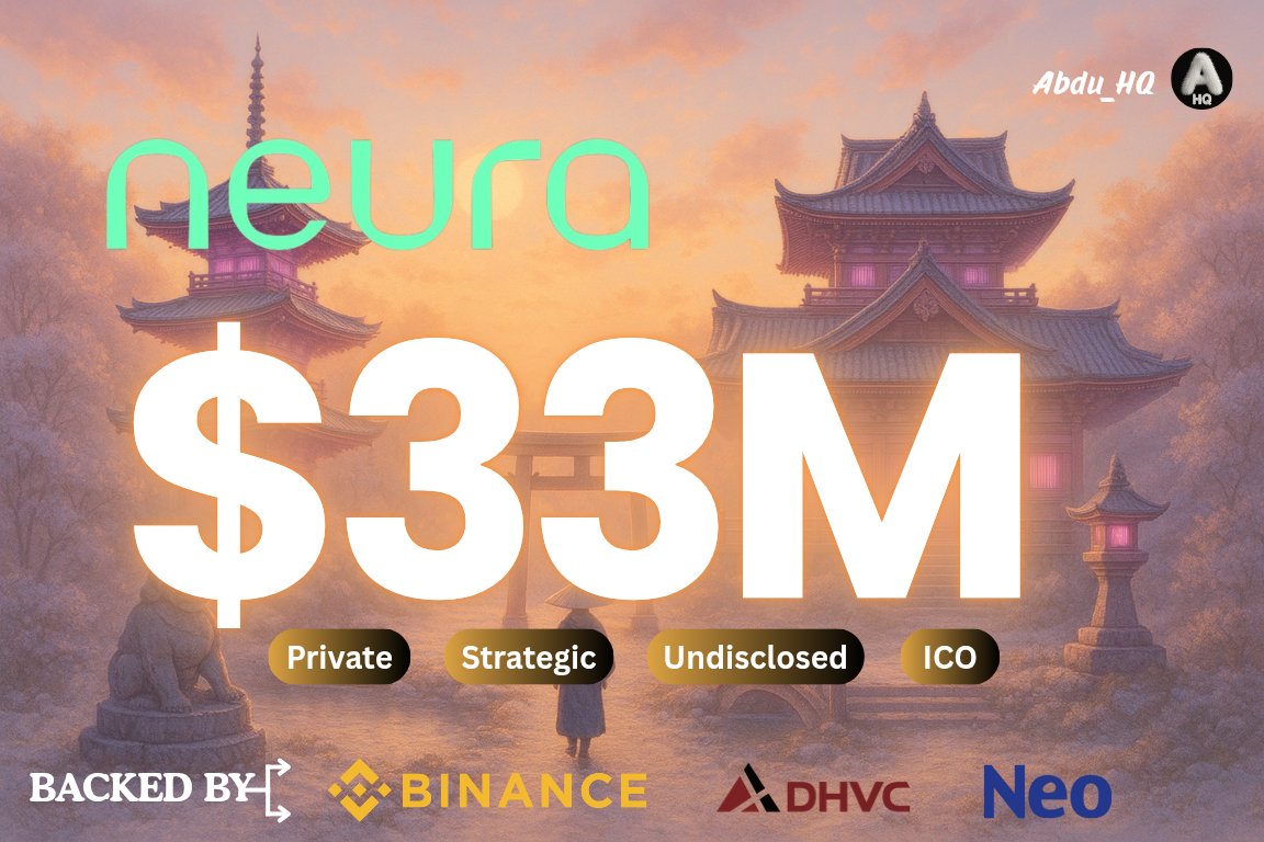 Abdu_HQ's tweet photo. TESTNET $NEURA AIRDROP — CONFIRMED [$33M] 🪂

→ Built by @ankr
→ Potential: $18,6k - $44,5k
→ $0 Cost - EASY to FARM 

Complete step by step guide 🧵 👇🏻 https://t.co/EgVeXkeeCb
