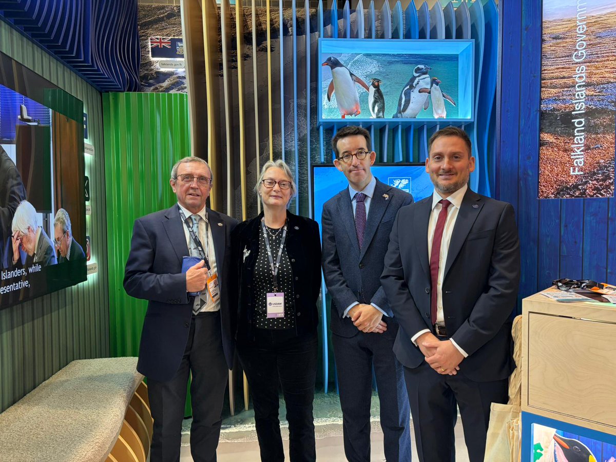 This week, #TeamFalklands are in #Manchester for the <a href="/Conservatives/">Conservatives</a> Party Conference.  Do come and say hello 👋 .  You can find us on stand 34! #Falklands #CPC25

<a href="/FalklandsGov/">Falkland Islands Gov</a>