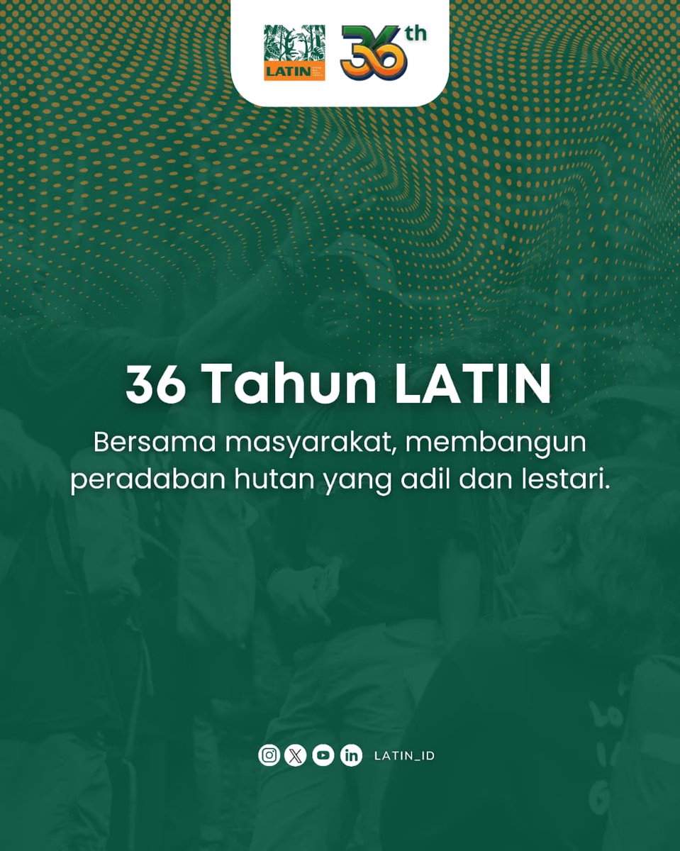LATIN_ID's tweet photo. Selama 36 tahun, LATIN meyakini bahwa masa depan kehutanan Indonesia adalah Sosial Forestri — hutan yang dikelola oleh rakyat, untuk kesejahteraan rakyat, dan demi kelestarian alam. https://t.co/BZtcl44UMC