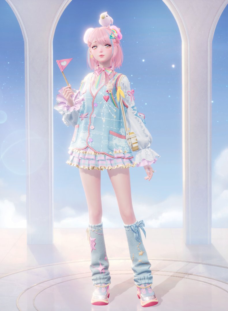 You guys were right!!! Decora is a perfect fit for this top and set!🥰