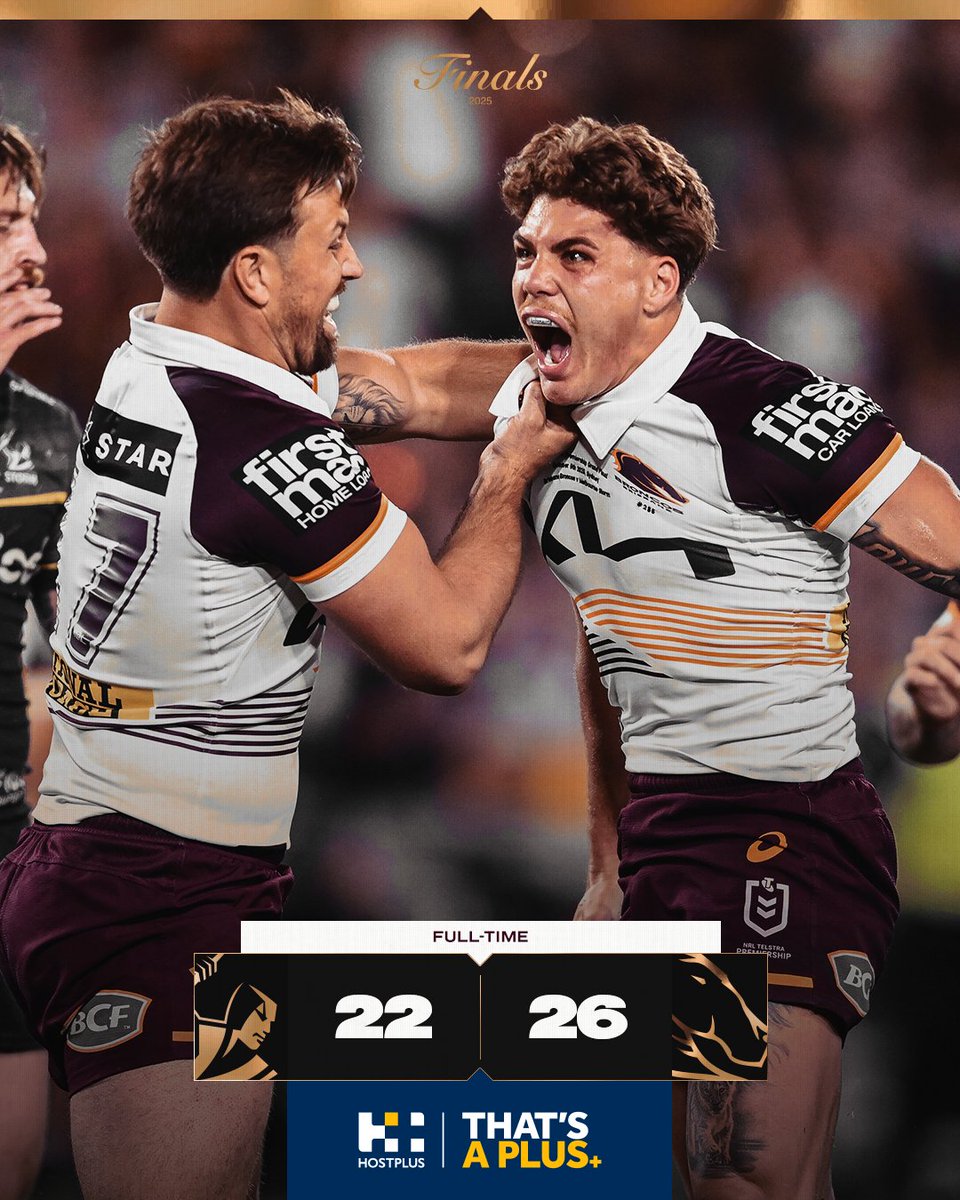 brisbanebroncos's tweet image. THE WAIT IS OVER