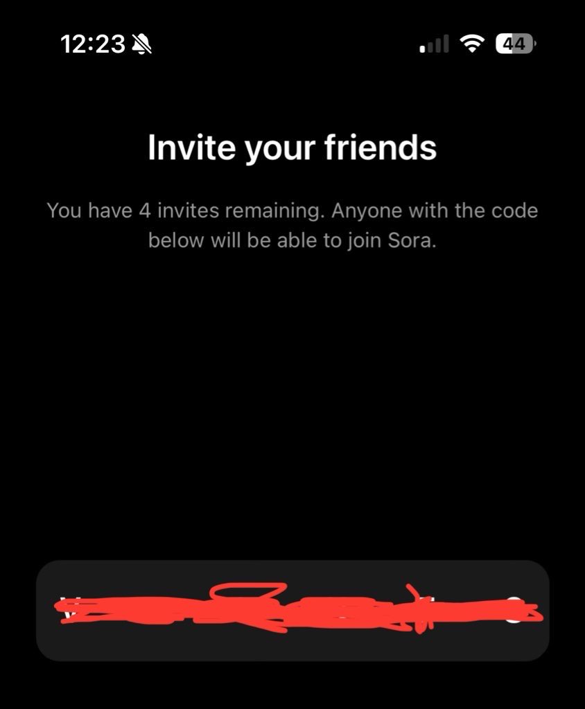 leolindek's tweet photo. just got sora invite code, dm if interestet https://t.co/UpaIuhCyQZ