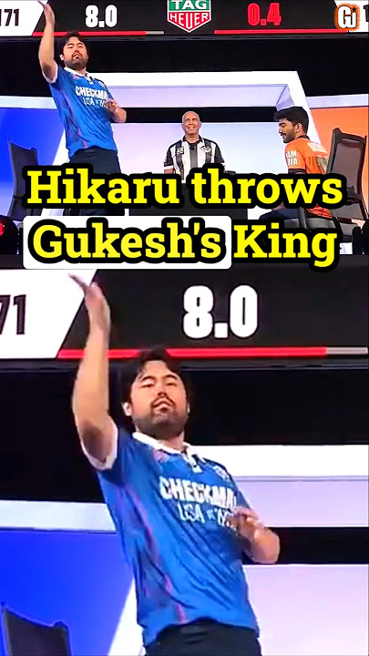 Hikaru is <a href="/MagnusCarlsen/">Magnus Carlsen</a> BFF. Ever since <a href="/DGukesh/">Gukesh D</a> defeated magnus, they both despise him.
Their act show their hatred.
And gujesh always calm and composed, you can't rattle him
Magnus and <a href="/GMHikaru/">Hikaru Nakamura</a> may be #goats but lack sportsmanship. 
#checkmate <a href="/CheckmateUSAIND/">Checkmate: USA vs India</a>
<a href="/chesscom/">Chess.com</a>