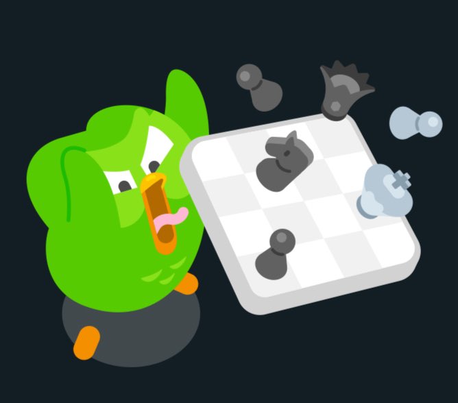 gmmds's tweet image. Looks like @duolingo is having a far-reaching influence on chess players 🤔🤔🤔