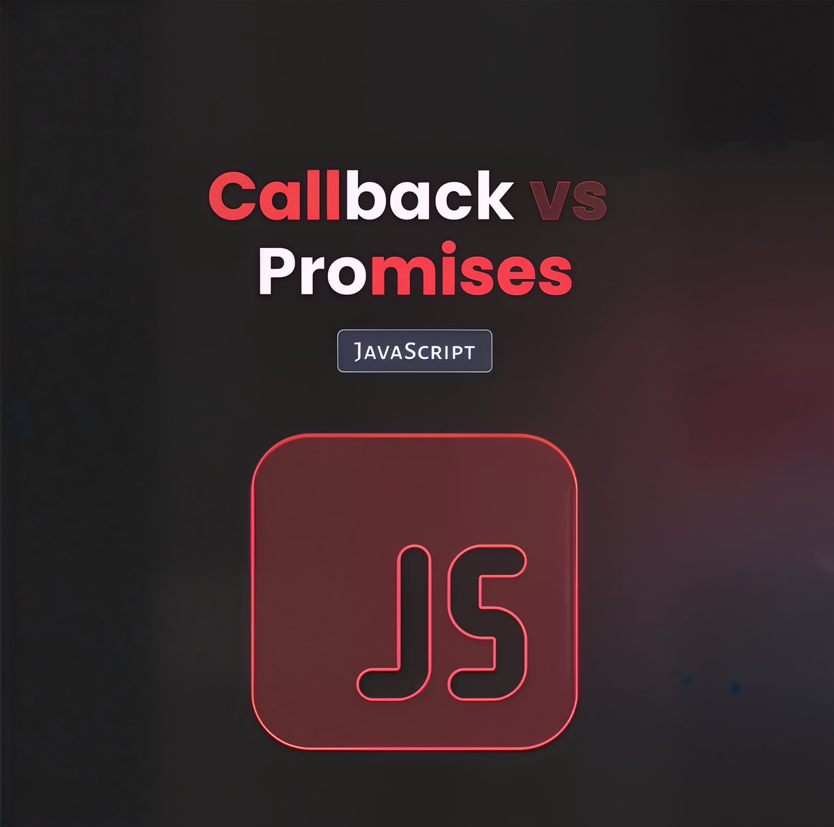 11xcoder's tweet image. Callbacks vs. Promises: The essential guide for every JavaScript developer!➡️
#JavaScriptTips #CodingLife #AsyncJS #PromisesVsCallbacks #DevLife