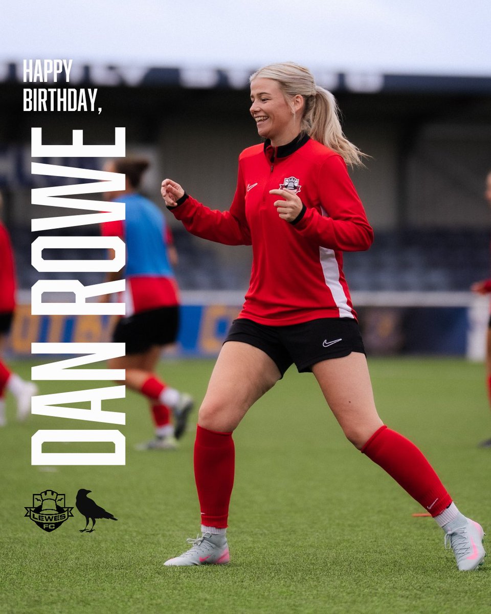 A very happy matchday birthday to the midfield magician, <a href="/DanielleRowe96/">Danielle Rowe</a> 🎉❤️

Let's have a great day, Dan 😁

#COYR🔴⚫️