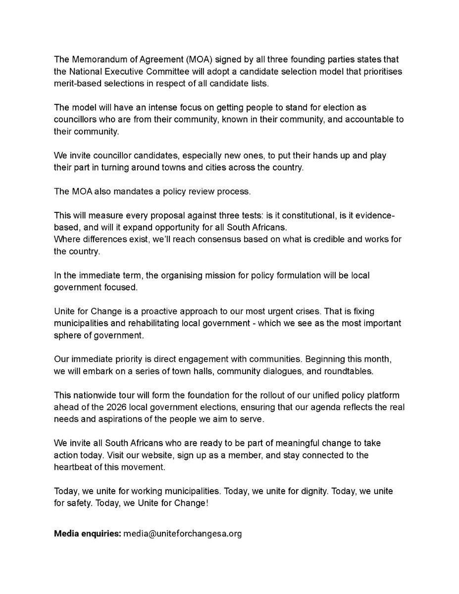 UniteforChangeSA tweet media