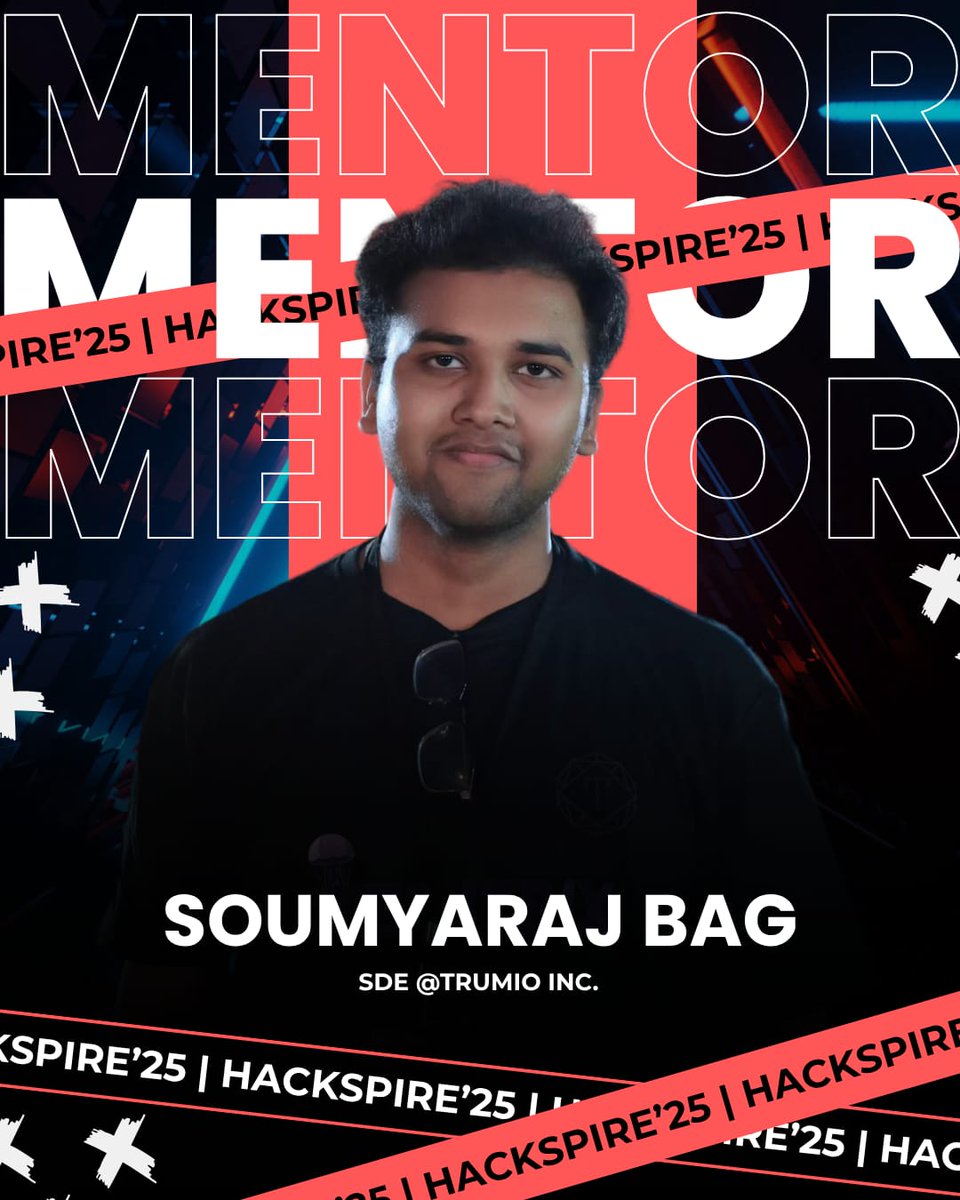 acmfiem's tweet image. We could totally win a mentor-bragging contest 😎
Proud to have Mr. Soumyaraj Bag as a Mentor for HackSpire’25, organized by the FIEM ACM Students’ Chapter! 💫
Welcome aboard, sir — we’re thrilled to have you! ✨
#FIEMACMStudentsChapter 
#HackSpire2025