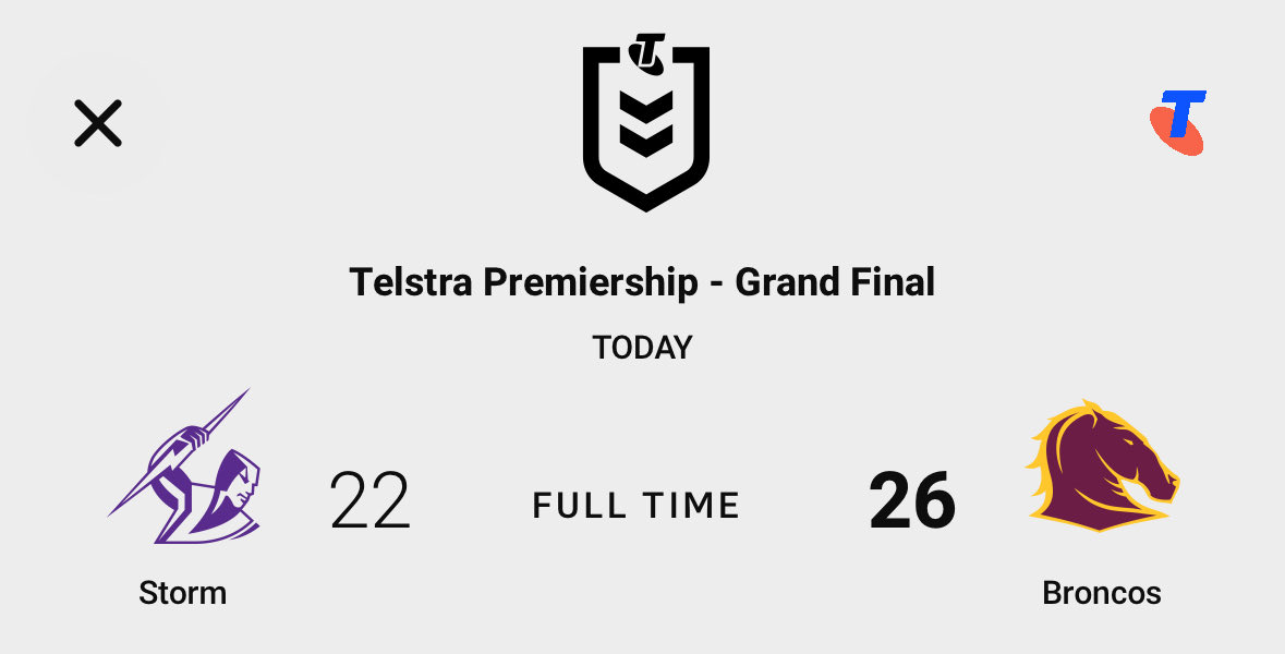 BRISBANE IS THE FOOTY CAPITAL OF AUSTRALIA!!! #NRLGrandFinal