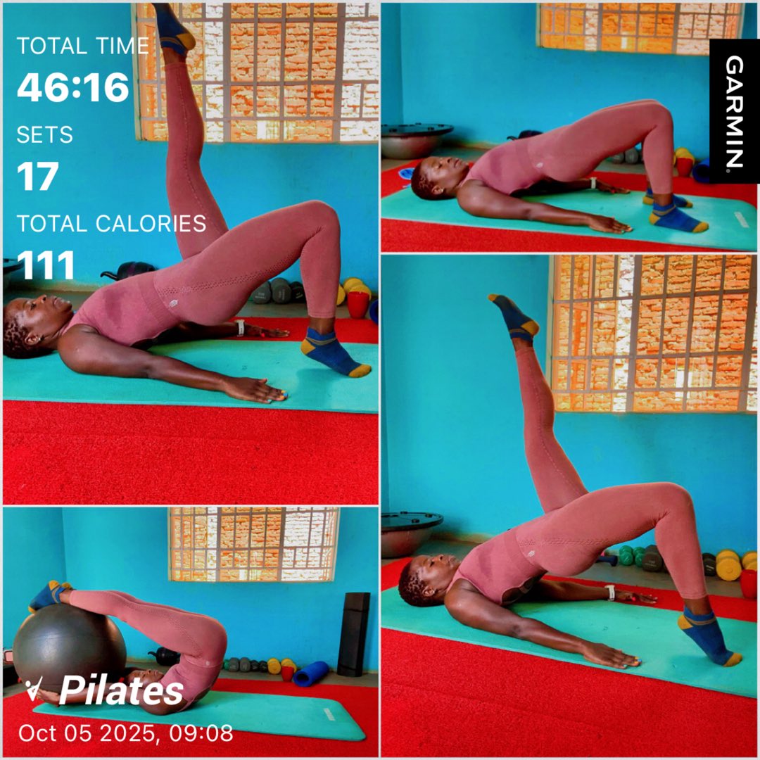 Sunday Pilates : No muscles left behind🌼
